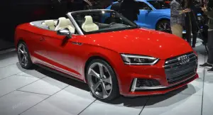 Audi S5 Cabriolet Salone di Detroit 2017 - 11