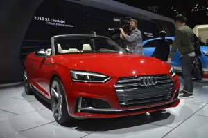 Audi S5 Cabriolet Salone di Detroit 2017