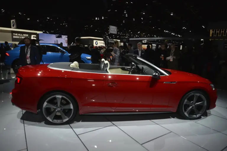 Audi S5 Cabriolet Salone di Detroit 2017 - 5
