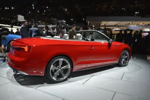 Audi S5 Cabriolet Salone di Detroit 2017 - 6