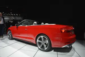 Audi S5 Cabriolet Salone di Detroit 2017