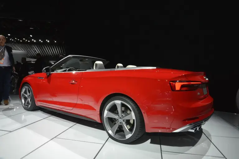 Audi S5 Cabriolet Salone di Detroit 2017 - 8