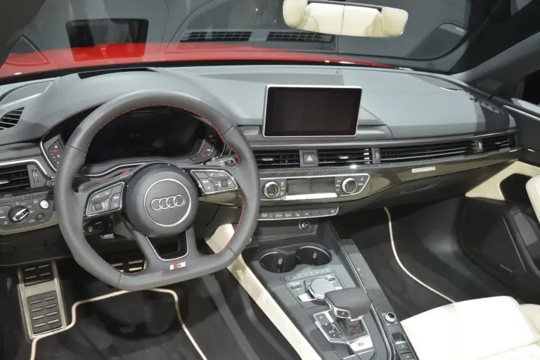 Audi S5 Cabriolet Salone di Detroit 2017 - 9
