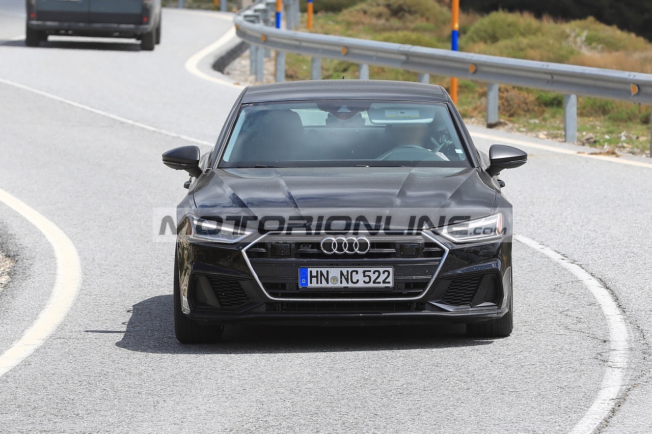 Audi S7 - Foto spia 14-6-2018