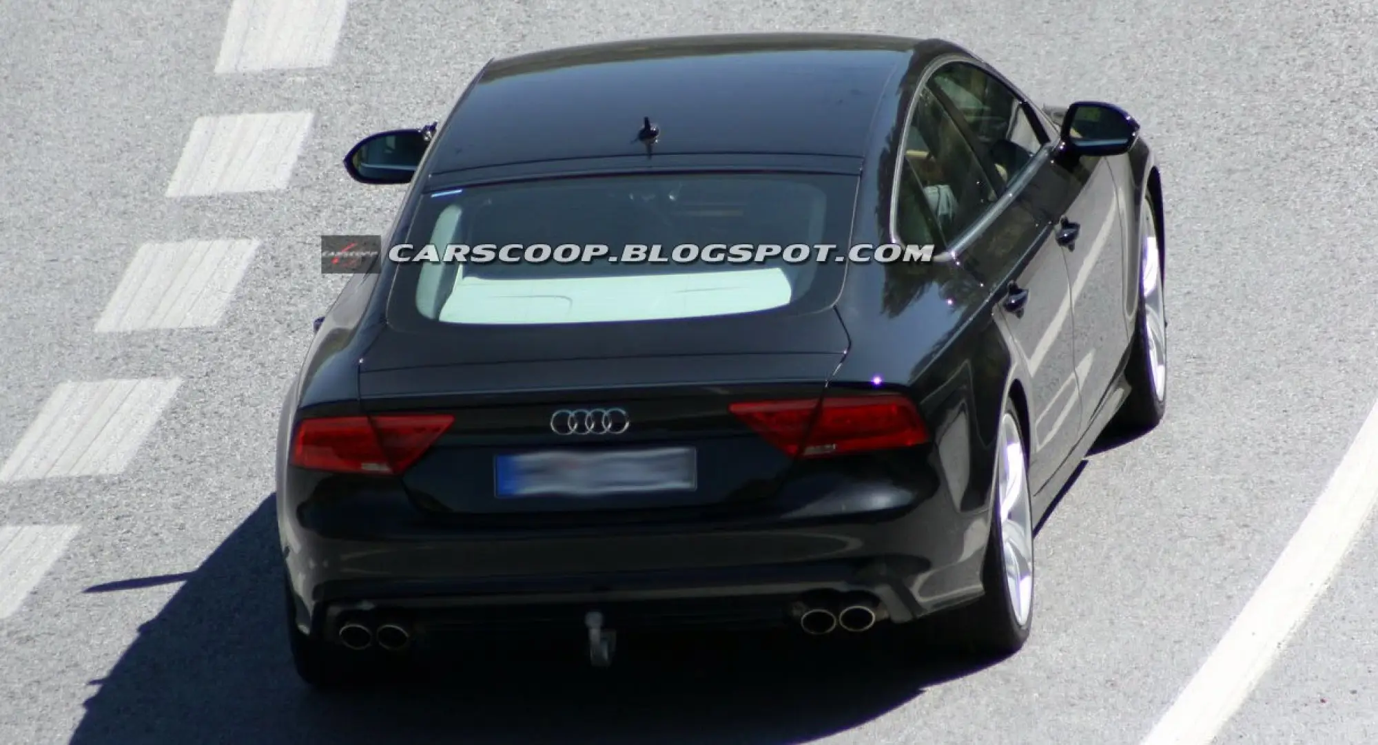 Audi S7 Sportback foto spia - 6