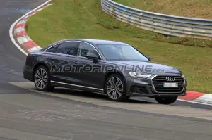 Audi S8 - Foto spia 4-5-2018