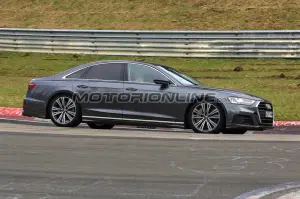 Audi S8 - Foto spia 4-5-2018