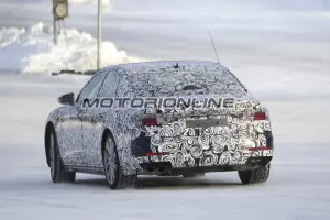 Audi S8 foto spia 8 marzo 2017