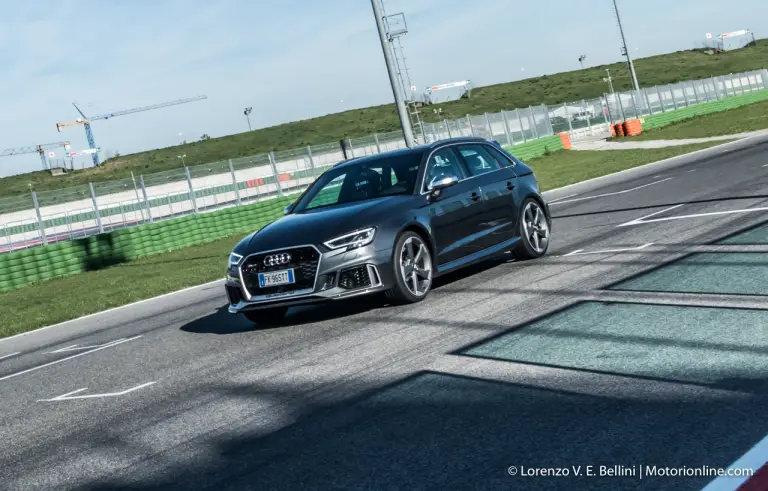 Audi Sport RS3, RS5, TT RS - Anteprima Test Drive - 29