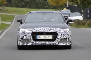 Audi TT RS - foto spia (ottobre 2015)