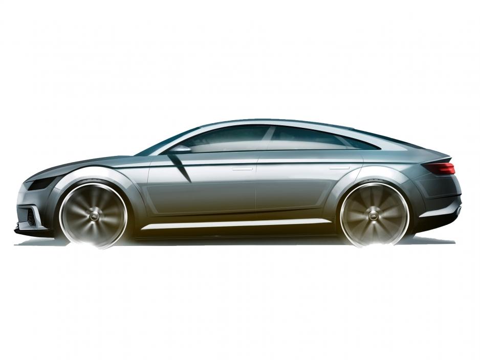Audi TT Sportback Concept - Sketch