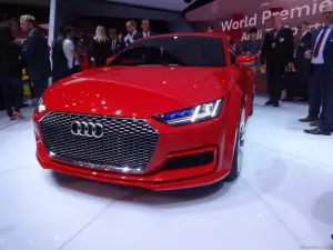 Audi TT Sportback Foto Live - Salone di Parigi 2014