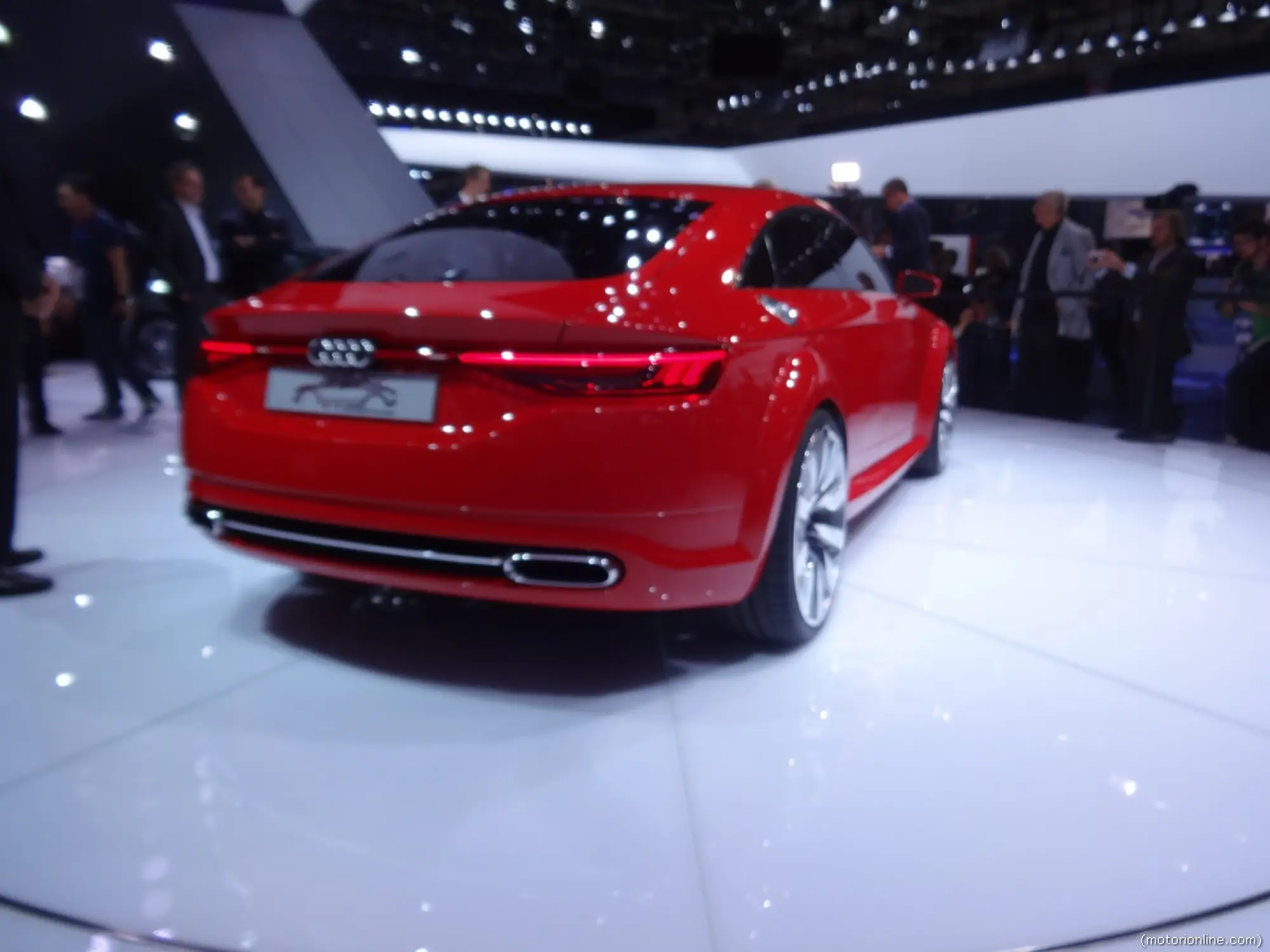 Audi TT Sportback Foto Live - Salone di Parigi 2014 - 4