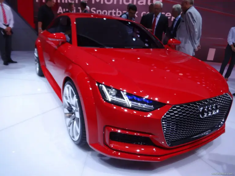 Audi TT Sportback Foto Live - Salone di Parigi 2014 - 6