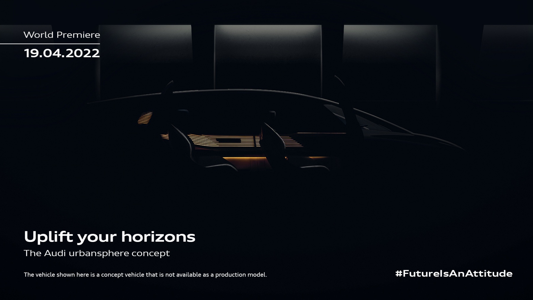 Audi urbansphere concept - Teaser