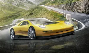 Auto classiche in era elettrica - Rendering  - 4