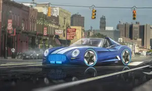 Auto classiche in era elettrica - Rendering  - 6