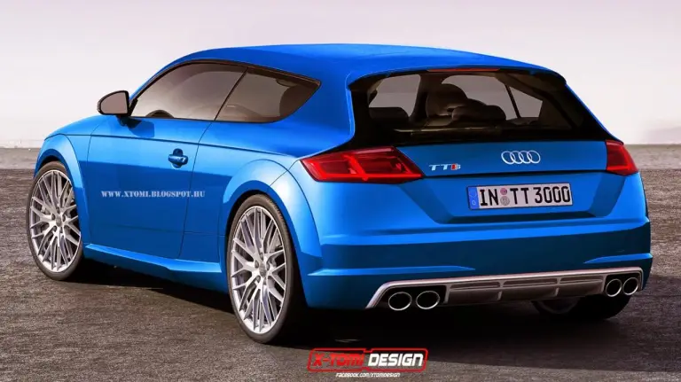 Auto sportive trasformate in Shooting Brake - Rendering X-Tomi Design - 2