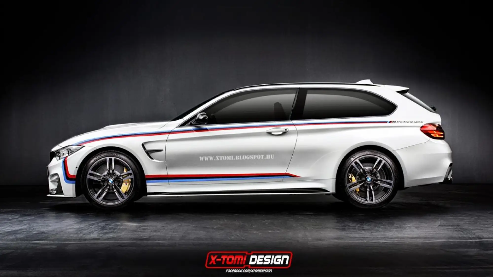 Auto sportive trasformate in Shooting Brake - Rendering X-Tomi Design - 3