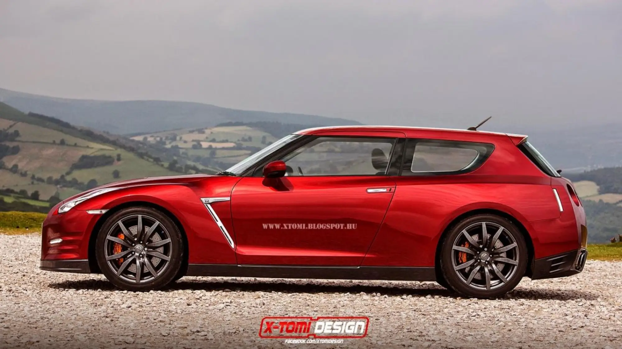 Auto sportive trasformate in Shooting Brake - Rendering X-Tomi Design - 5