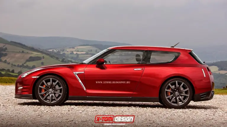 Auto sportive trasformate in Shooting Brake - Rendering X-Tomi Design - 5