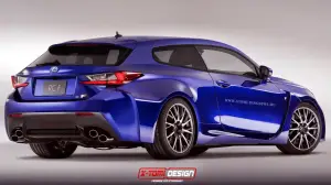 Auto sportive trasformate in Shooting Brake - Rendering X-Tomi Design