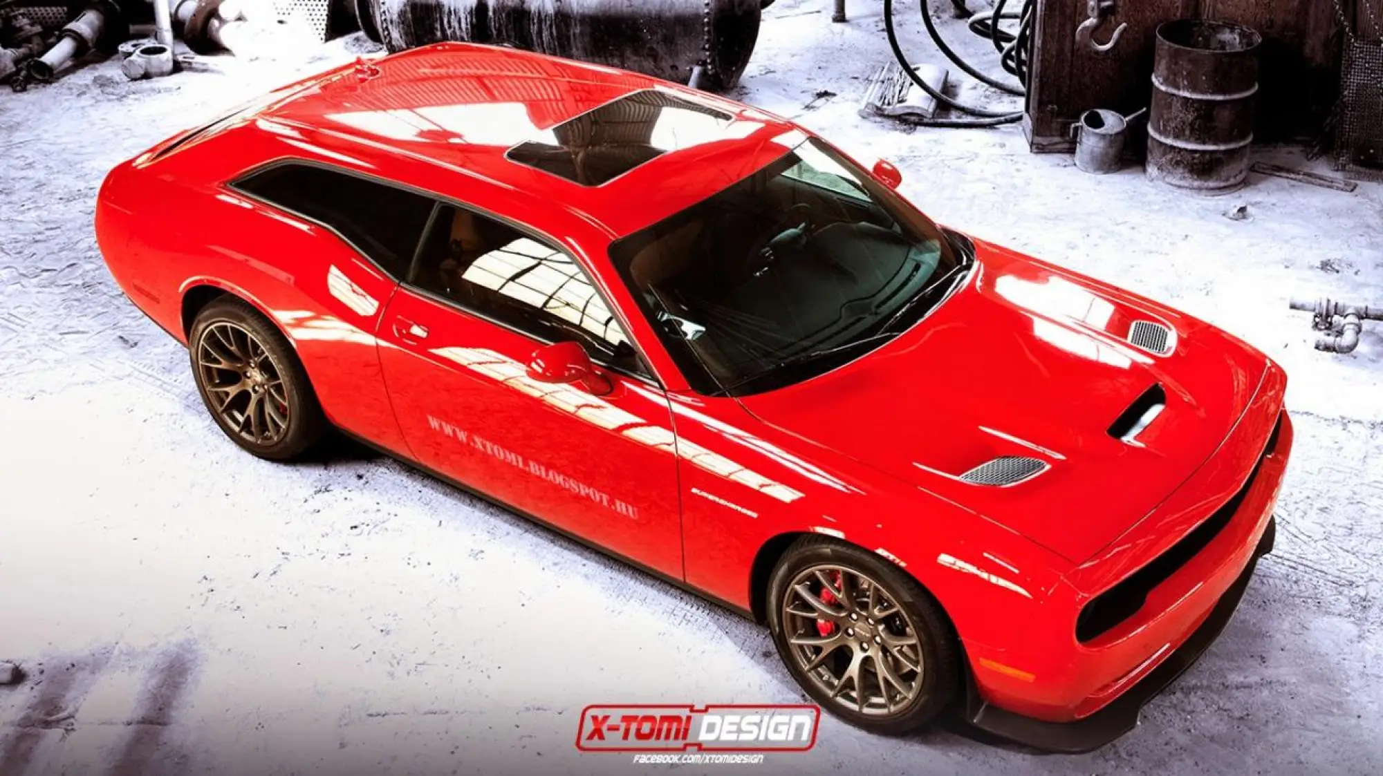 Auto sportive trasformate in Shooting Brake - Rendering X-Tomi Design - 8