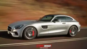 Auto sportive trasformate in Shooting Brake - Rendering X-Tomi Design