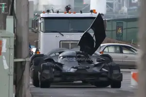 Batmobile - Riprese del Film Batman vs Superman: Dawn of Justice