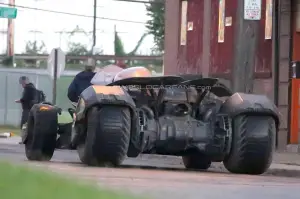 Batmobile - Riprese del Film Batman vs Superman: Dawn of Justice