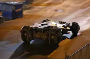 Batmobile - Riprese del Film Batman vs Superman: Dawn of Justice - 14