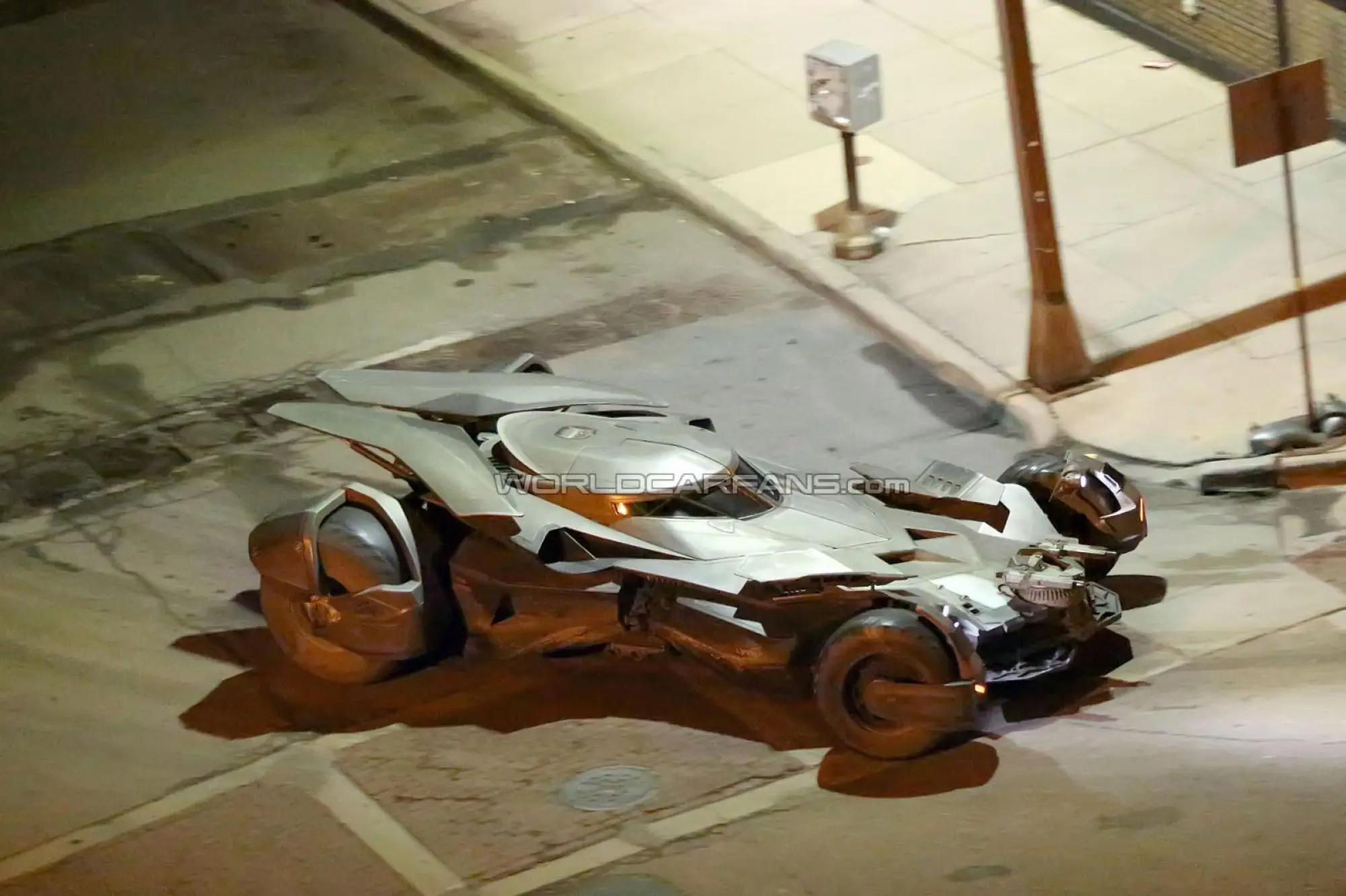 Batmobile - Riprese del Film Batman vs Superman: Dawn of Justice - 19