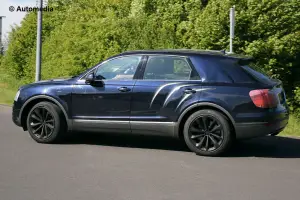 Bentley Bentayga - Foto spia 20-05-2015