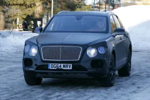 Bentley Bentayga - Foto spia 23-02-2015