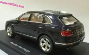 Bentley Bentayga - Presunto modellino ufficiale
