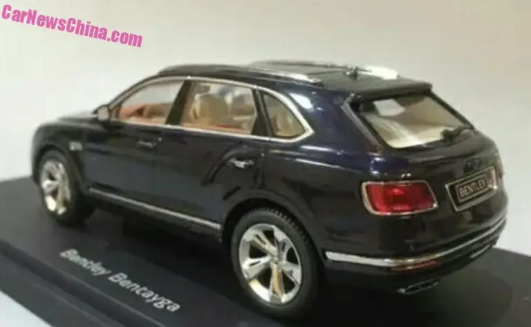 Bentley Bentayga - Presunto modellino ufficiale - 3