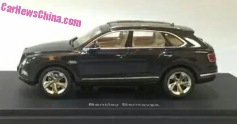Bentley Bentayga - Presunto modellino ufficiale - 5