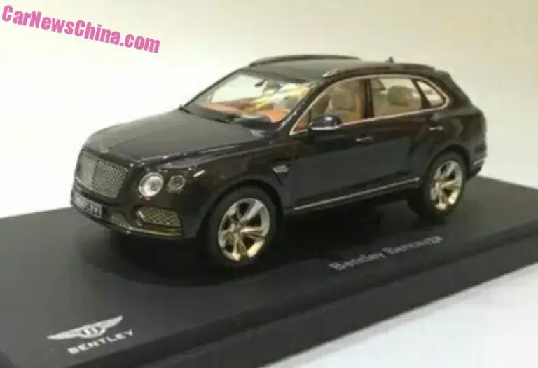 Bentley Bentayga - Presunto modellino ufficiale - 6