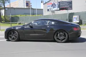 Bentley Continental GT coupè foto spia 23 giugno 2016 Nurburgring