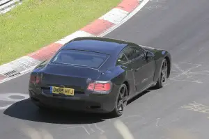 Bentley Continental GT coupè foto spia 23 giugno 2016 Nurburgring