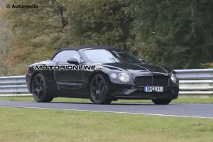 Bentley Continental GT e GTC MY 2018 foto spia 7 novembre 2016