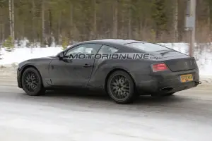 Bentley Continental GT MY 2018 foto spia 14 febbraio 2017