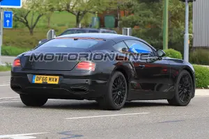 Bentley Continental GT MY 2018 foto spia 21 aprile 2018