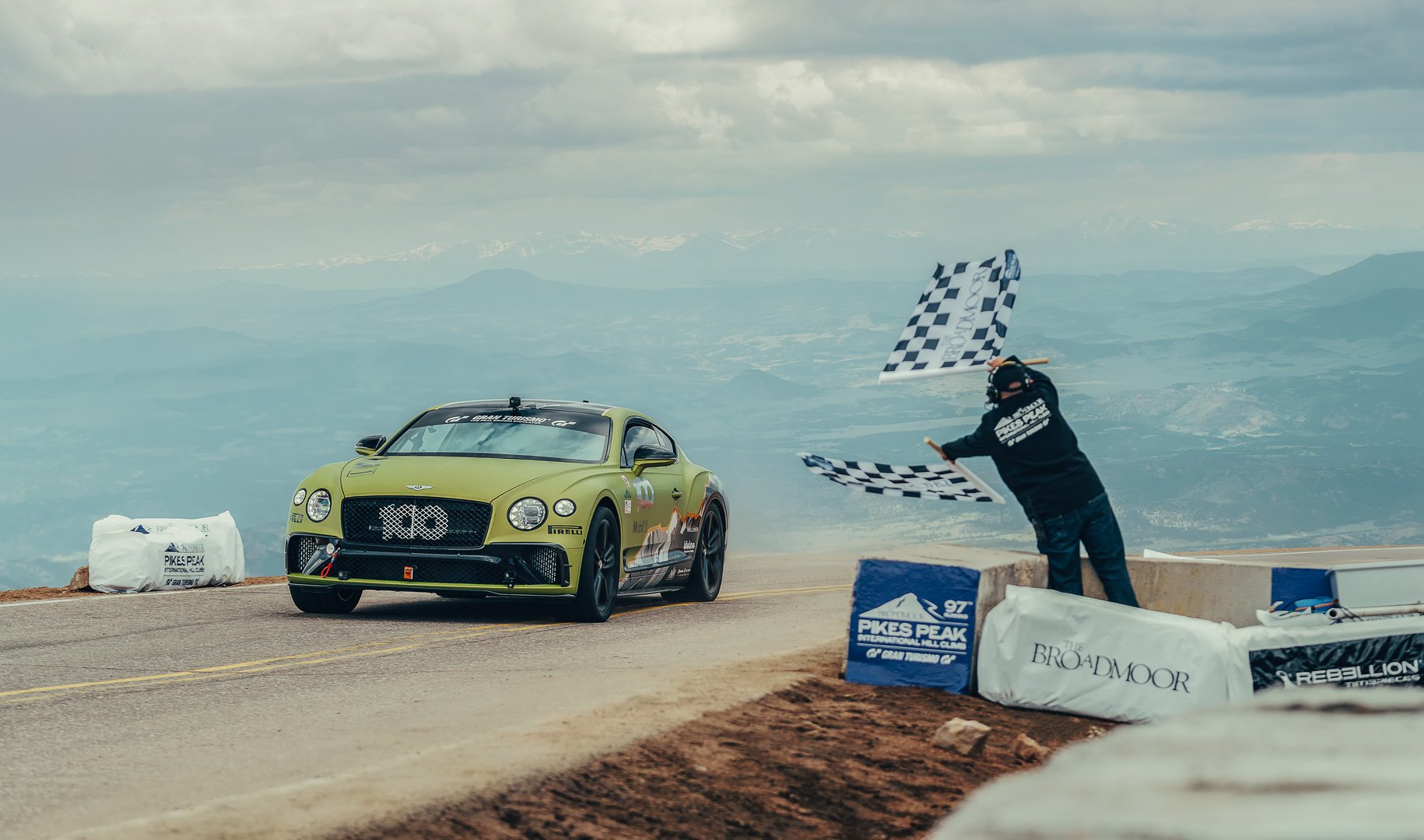 Bentley Continental GT - Record Pikes Peak