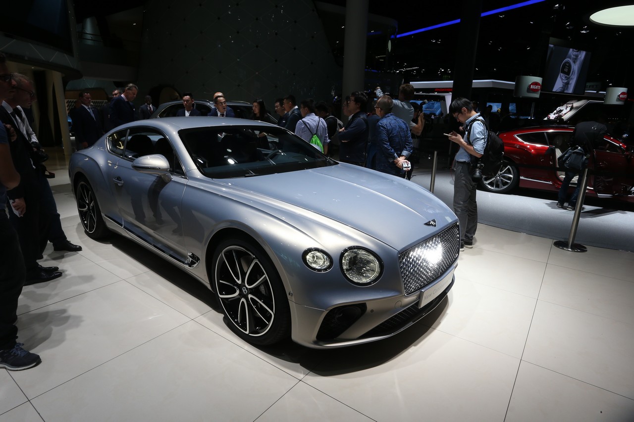 Bentley Continental GT - Salone di Francoforte 2017