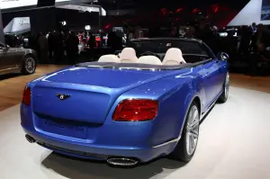 Bentley Continental GT Speed Convertible - Salone di Detroit 2013