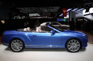 Bentley Continental GT Speed Convertible - Salone di Detroit 2013