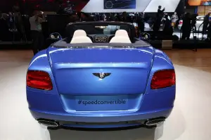 Bentley Continental GT Speed Convertible - Salone di Detroit 2013