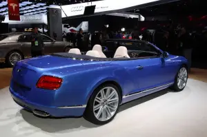 Bentley Continental GT Speed Convertible - Salone di Detroit 2013 - 1