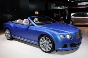 Bentley Continental GT Speed Convertible - Salone di Detroit 2013